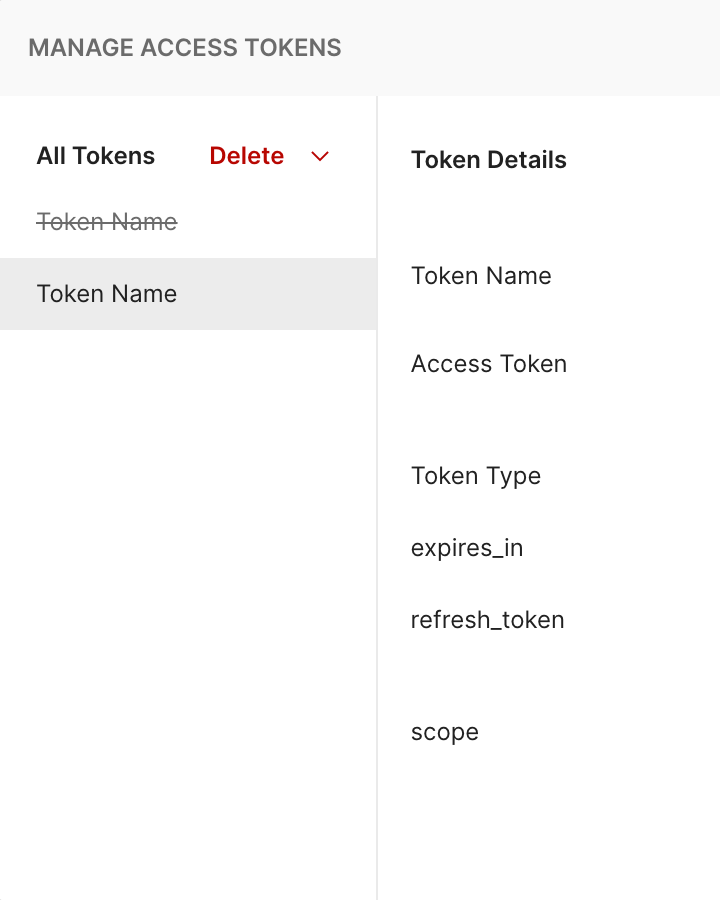 Manage WHOOP Tokens in Postman